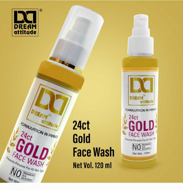 24 KARAT GOLD FACEWASH