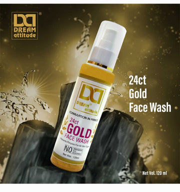 24 KARAT GOLD FACEWASH