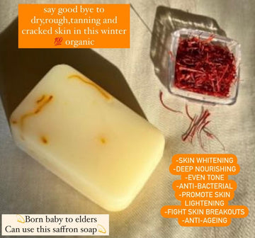 REDIANT ORGANIC SAFFRON SOAP