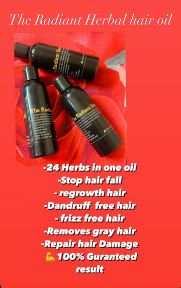 THE RADIANT HERBAL HAIR OIL